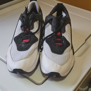 Puma Black White Red Sneakers